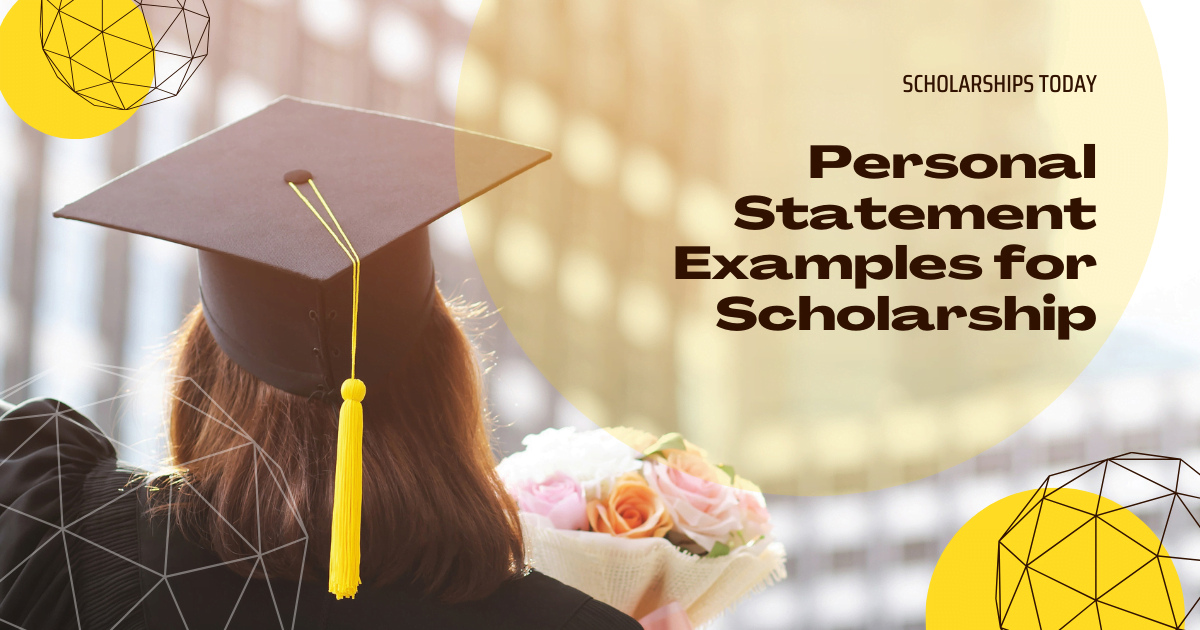 personal statement scholarships examples