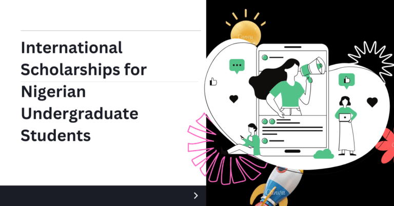 International Scholarships for Nigerian Undergraduate Students