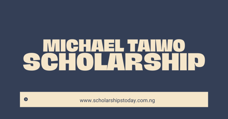 Michael Taiwo Scholarship - MT Scholarship