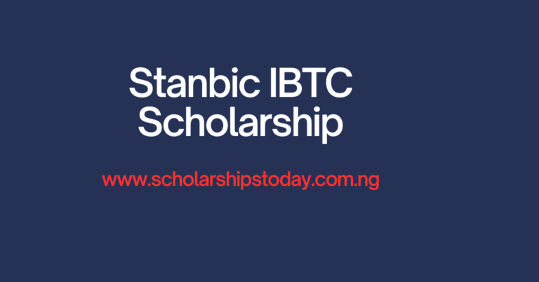 How to apply for Stanbic IBTC Scholarship