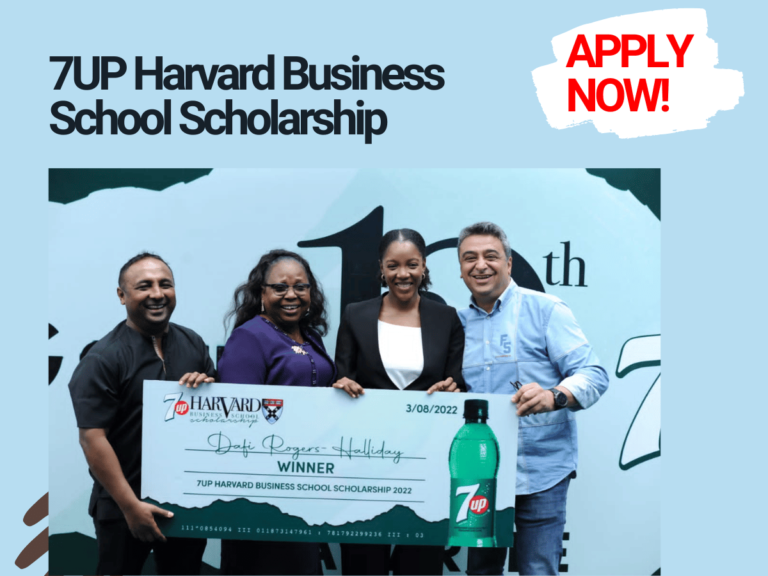 7UP Harvard Business School Scholarship