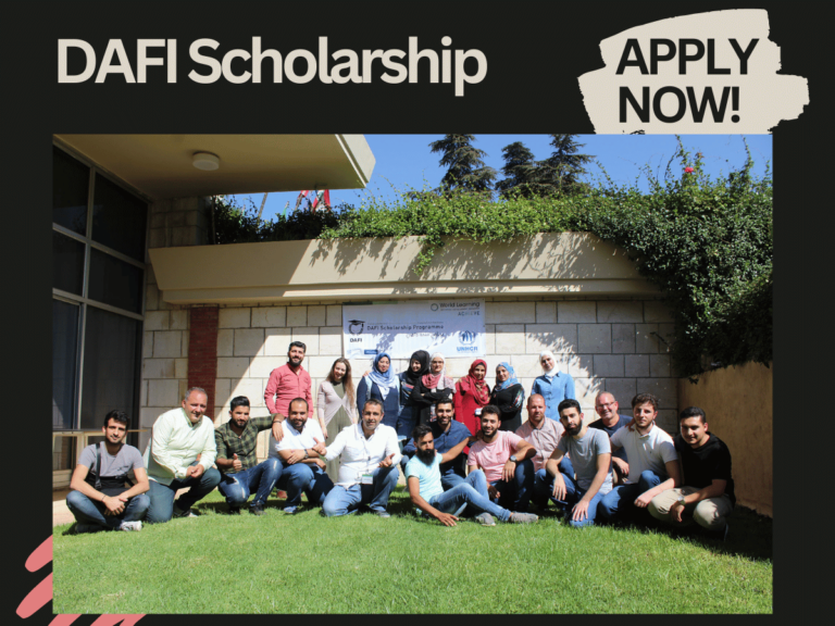 How to apply for DAFI Scholarship