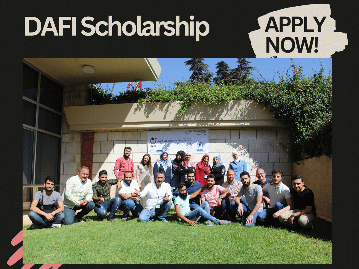 Apply for DAFI Scholarship