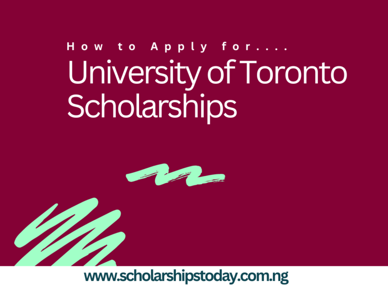 University of Toronto Scholarships